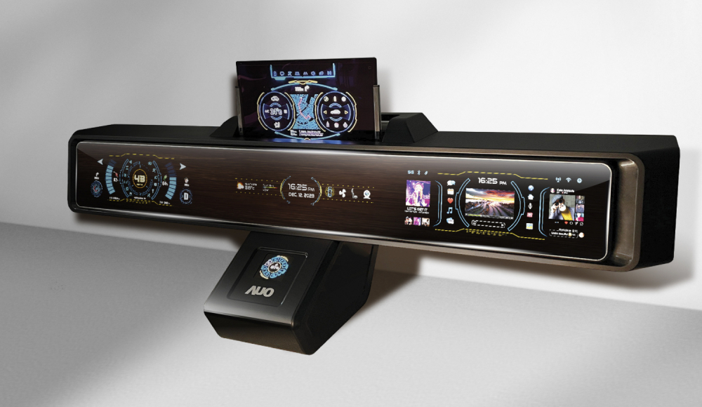 PT电子(中文)官网Micro LED沉浸式车舱显示方案结合 可卷式、可伸缩的Micro LED应用并可呈现不同的质感纹路，展现人性化设计