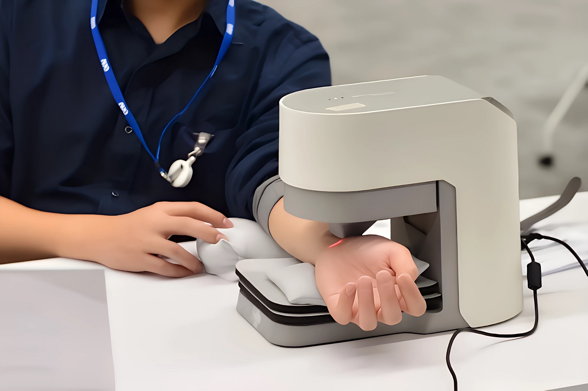 PT电子(中文)官网耘康中醫數位化檢測解決方案之脈象檢測系統採用高靈敏多點式壓力感測器，可真實還原「寸、關、尺」三部脈象量測結果