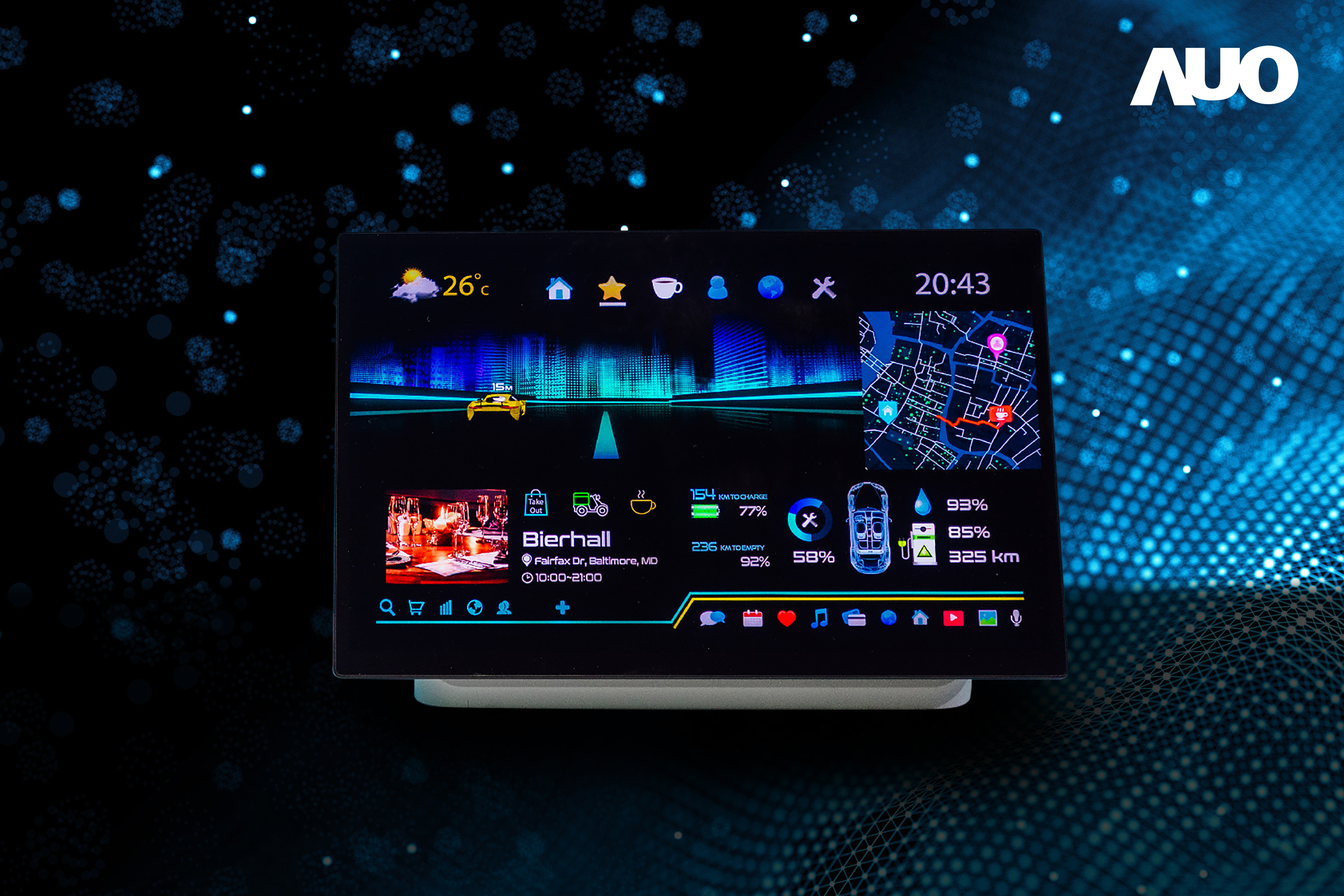 PT电子(中文)官网16吋超高色域車載中控獲得2025顯示器元件產品技術獎之面板模組類傑出產品獎，首次在車載領域採用藍光COB（LED chip-on-board）搭載量子點（Quantum Dot）膜之Mini LED解決方案實現廣色域